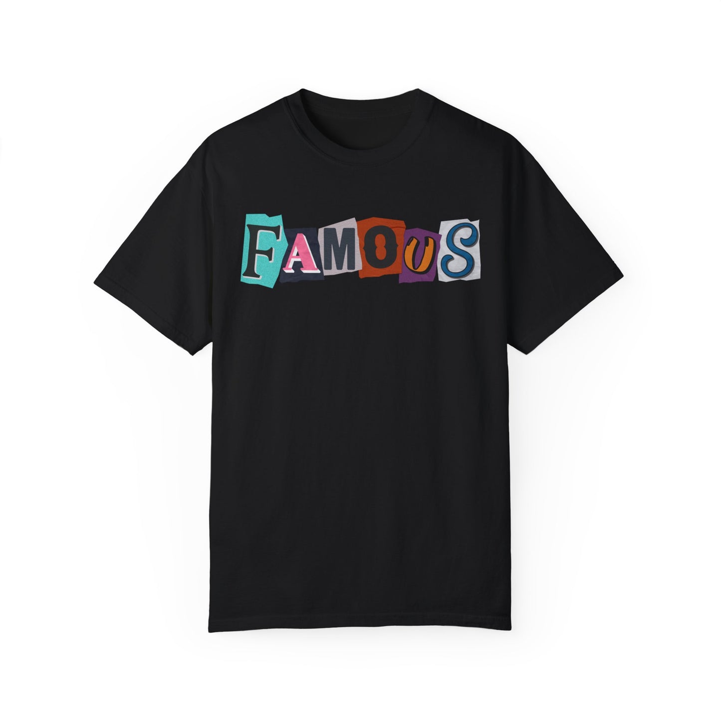 Famous Ransom Note Unisex Tshirt