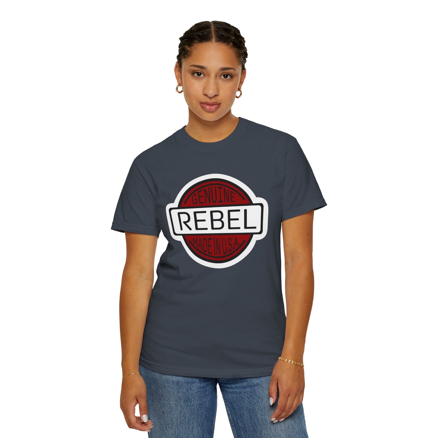 Rebel Unisex Garment-Dyed T-shirt