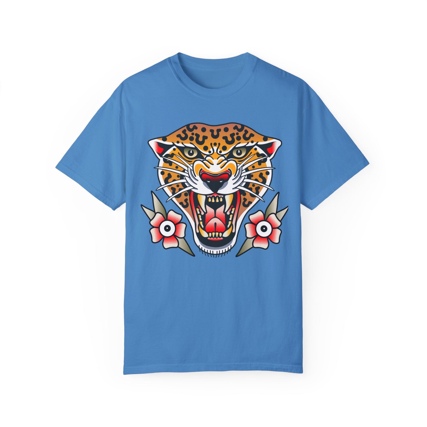 Cheetah Unisex Garment-Dyed T-shirt