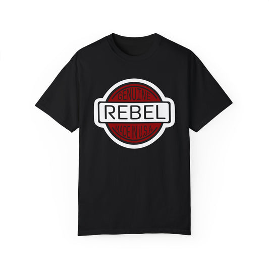 Rebel Unisex Garment-Dyed T-shirt