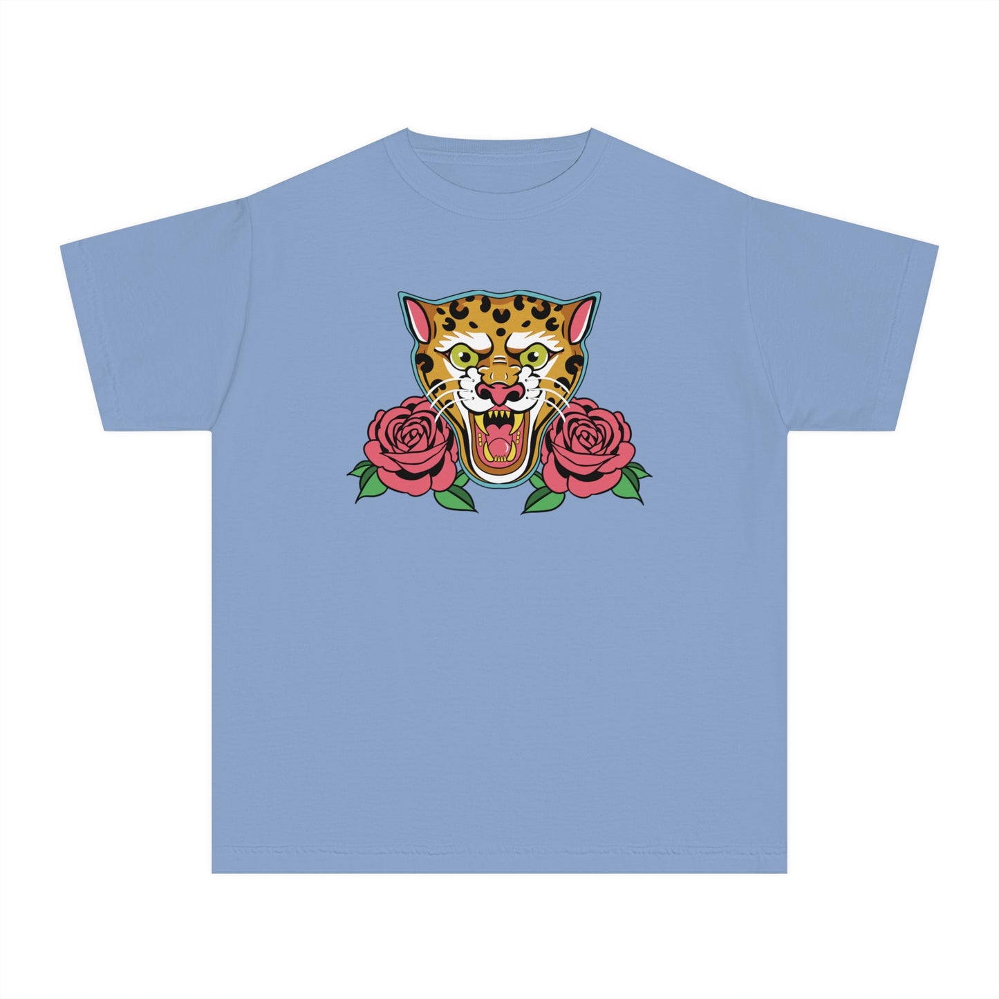 Leopard Youth Color Comfort Tshirt