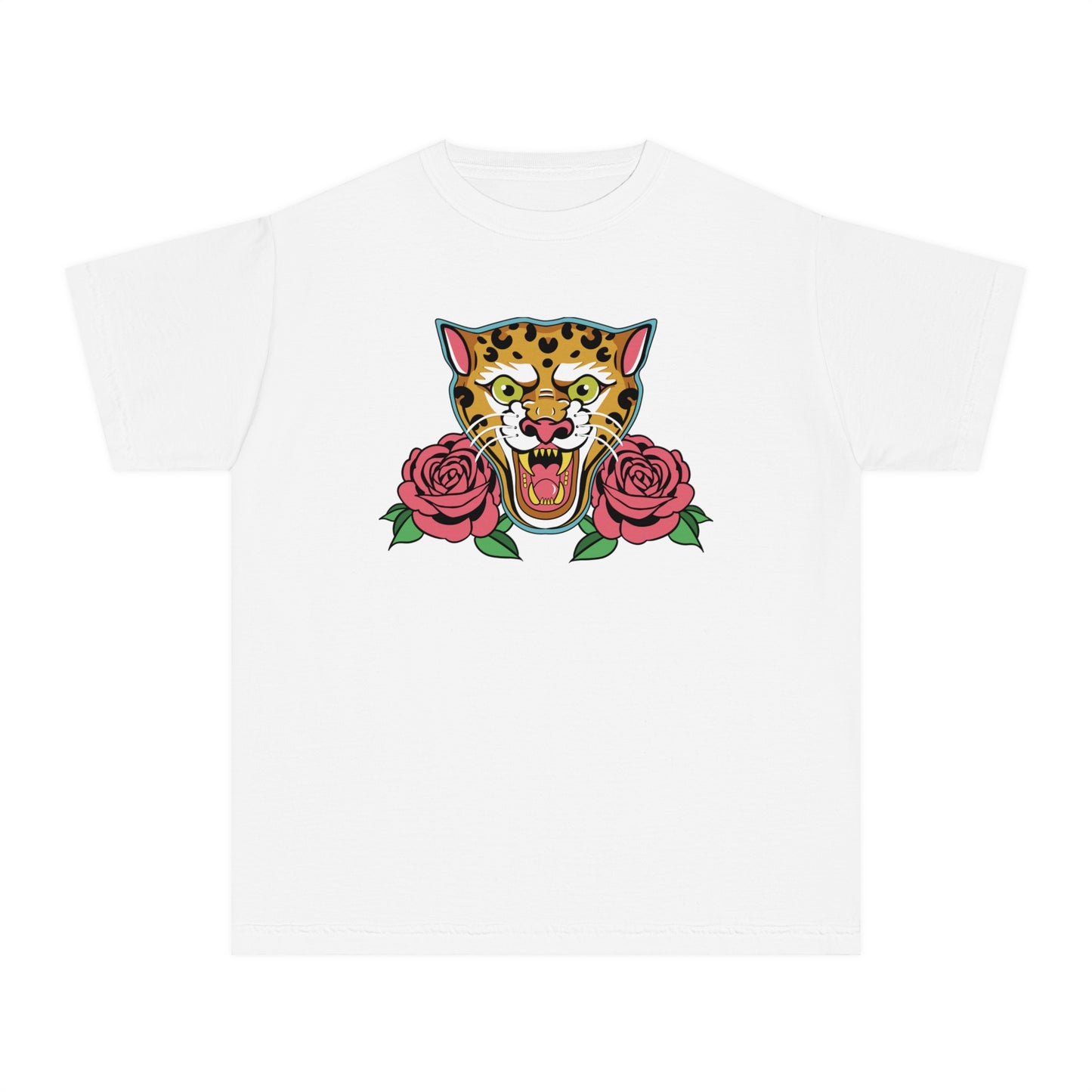 Leopard Youth Color Comfort Tshirt