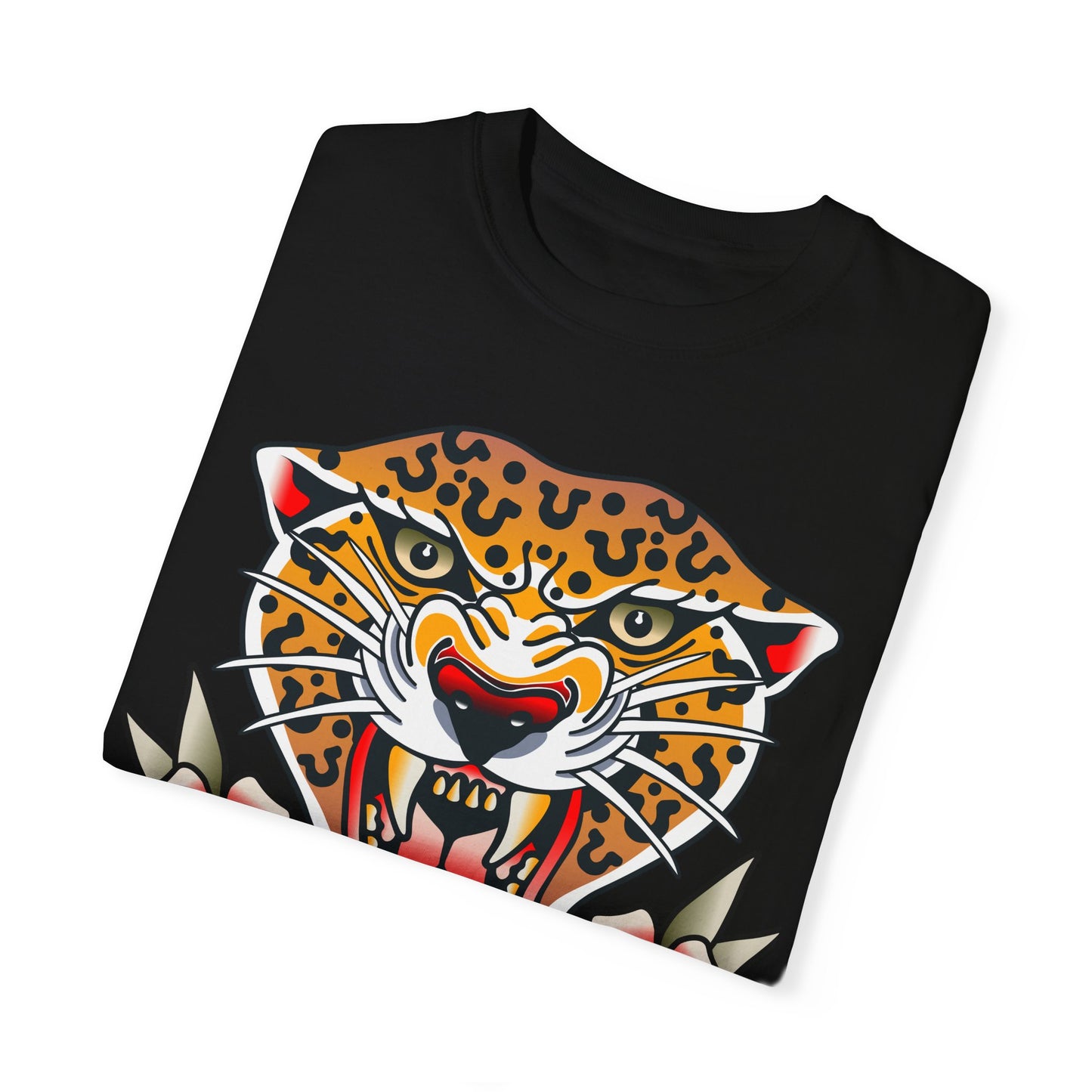 Cheetah Unisex Garment-Dyed T-shirt