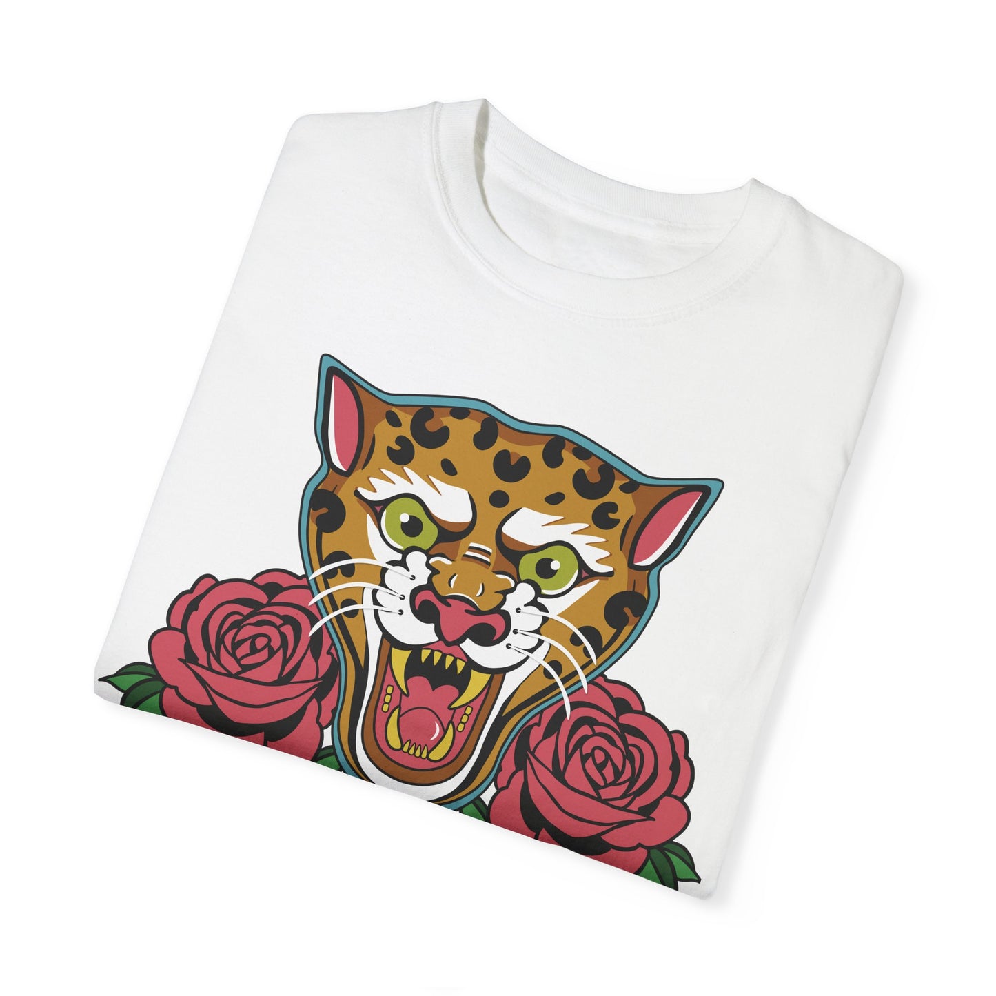 Leopard Unisex Garment-Dyed T-shirt