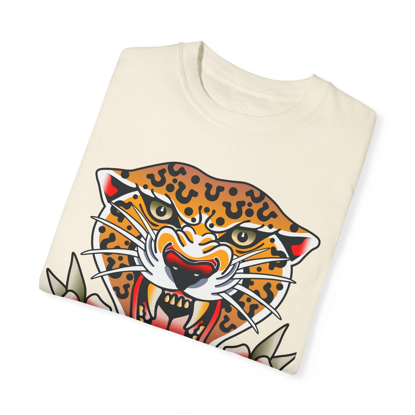 Cheetah Unisex Garment-Dyed T-shirt