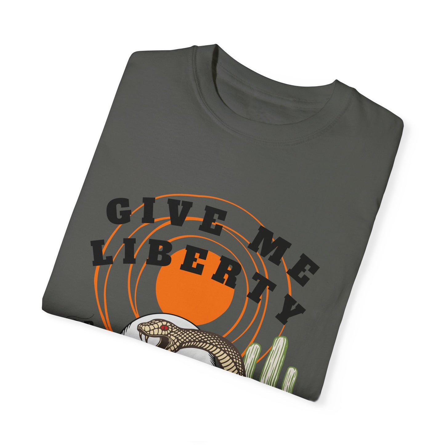 Give Me Liberty Unisex Garment-Dyed T-shirt