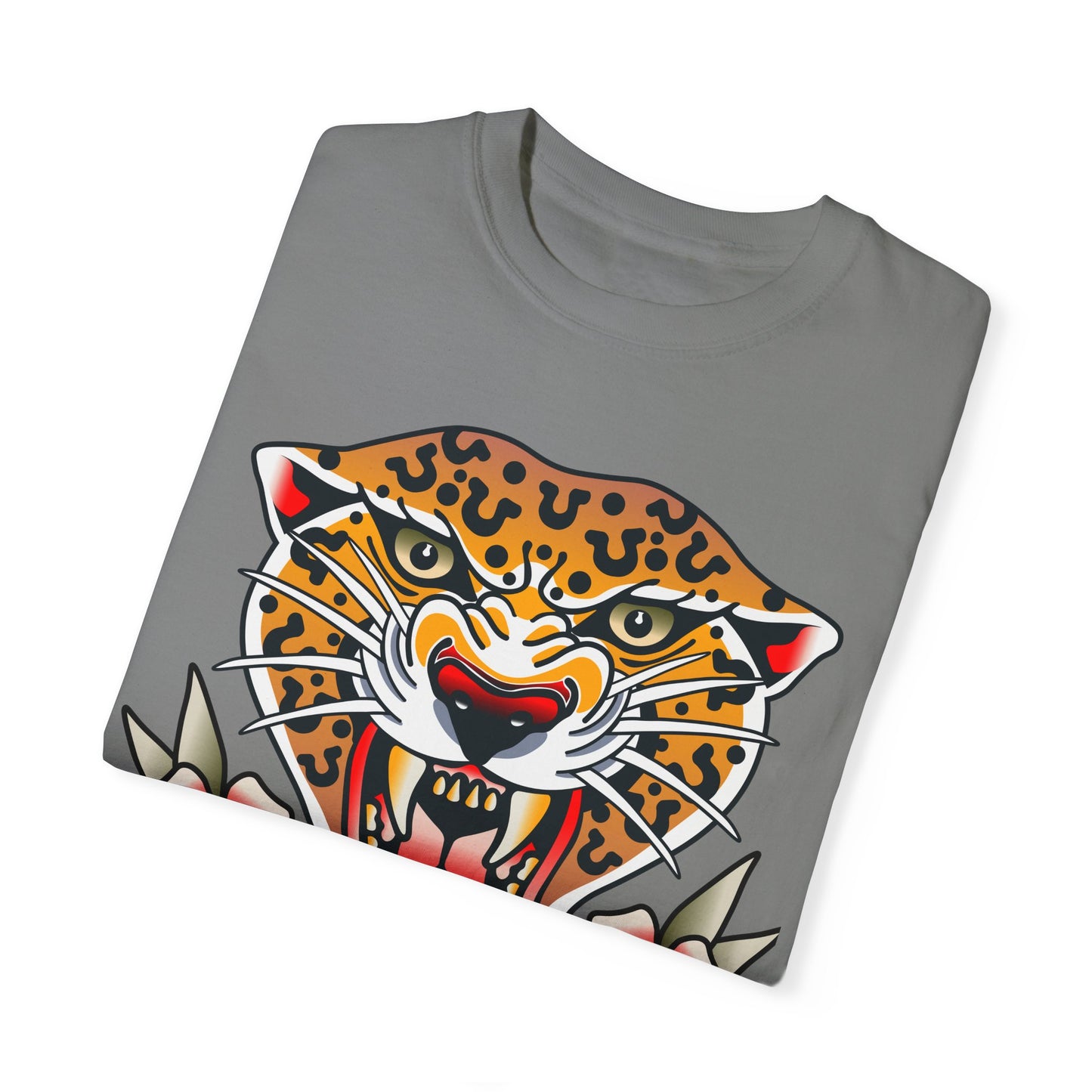 Cheetah Unisex Garment-Dyed T-shirt