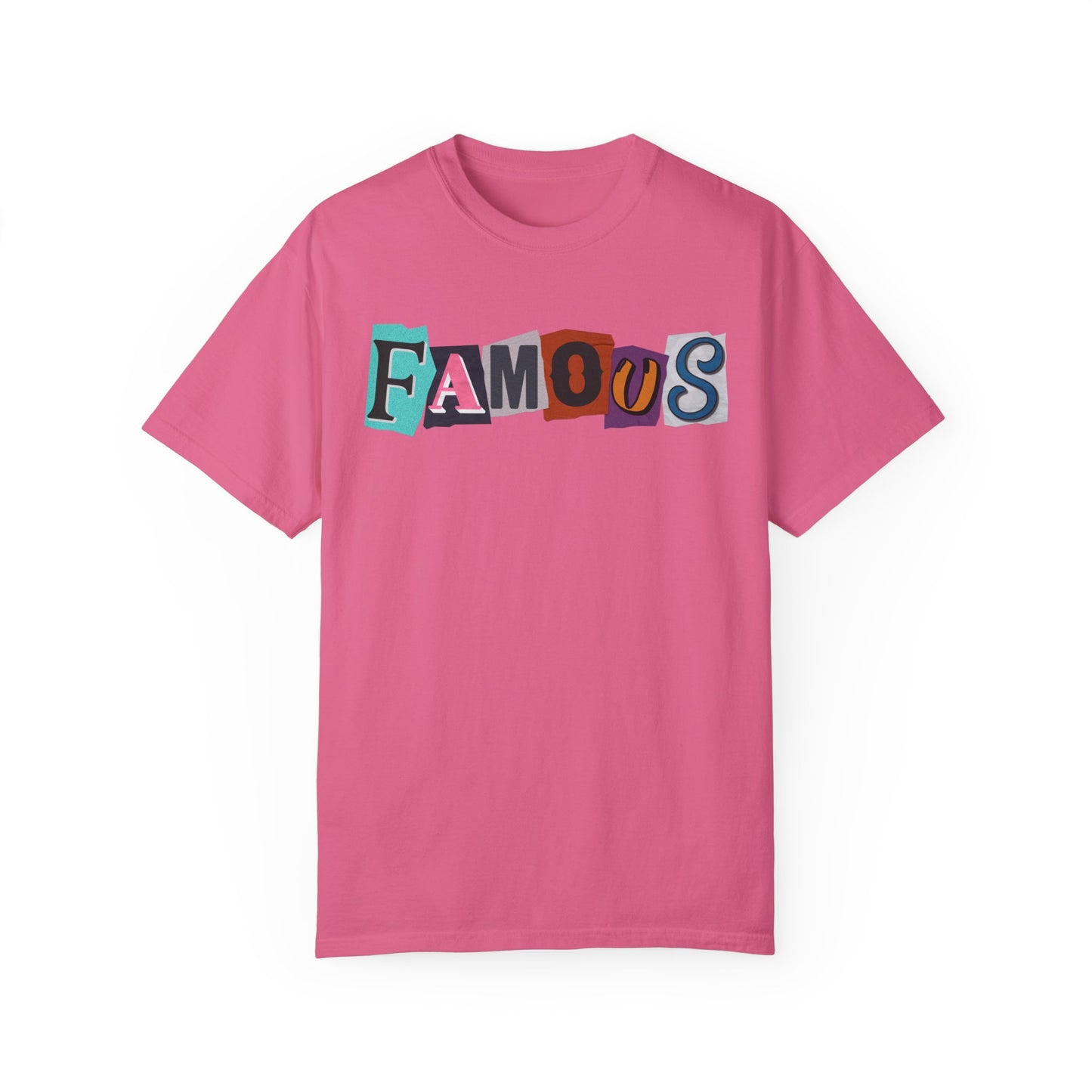 Famous Ransom Note Unisex Tshirt