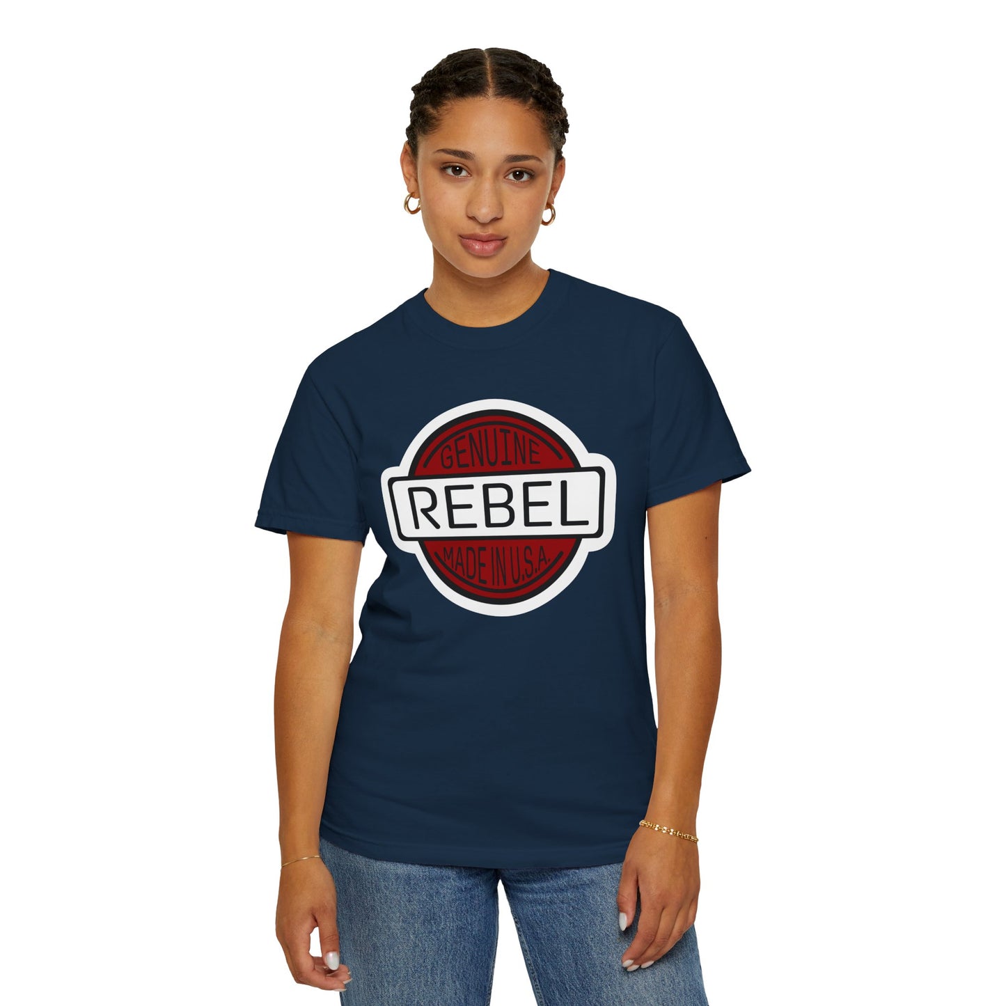 Rebel Unisex Garment-Dyed T-shirt