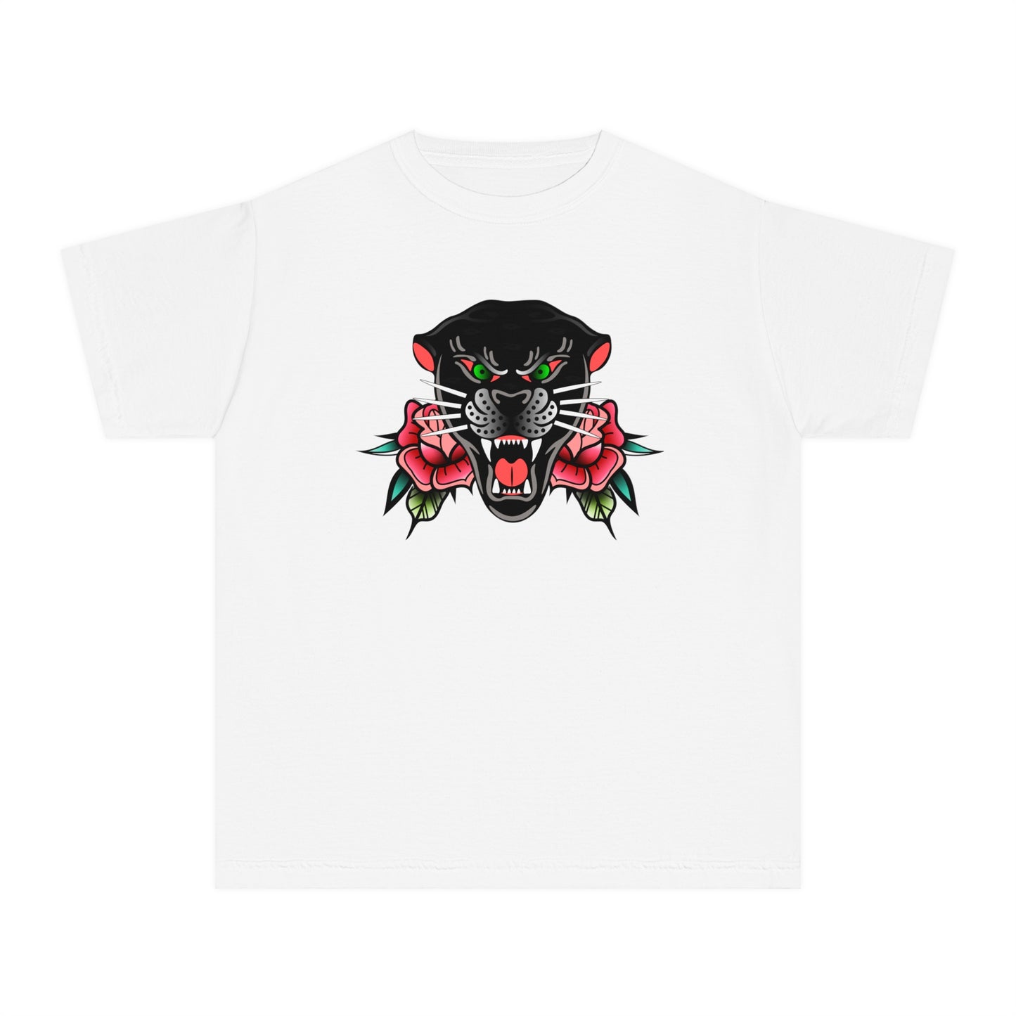 Black Panther Youth Color Comfort Midweight Tee