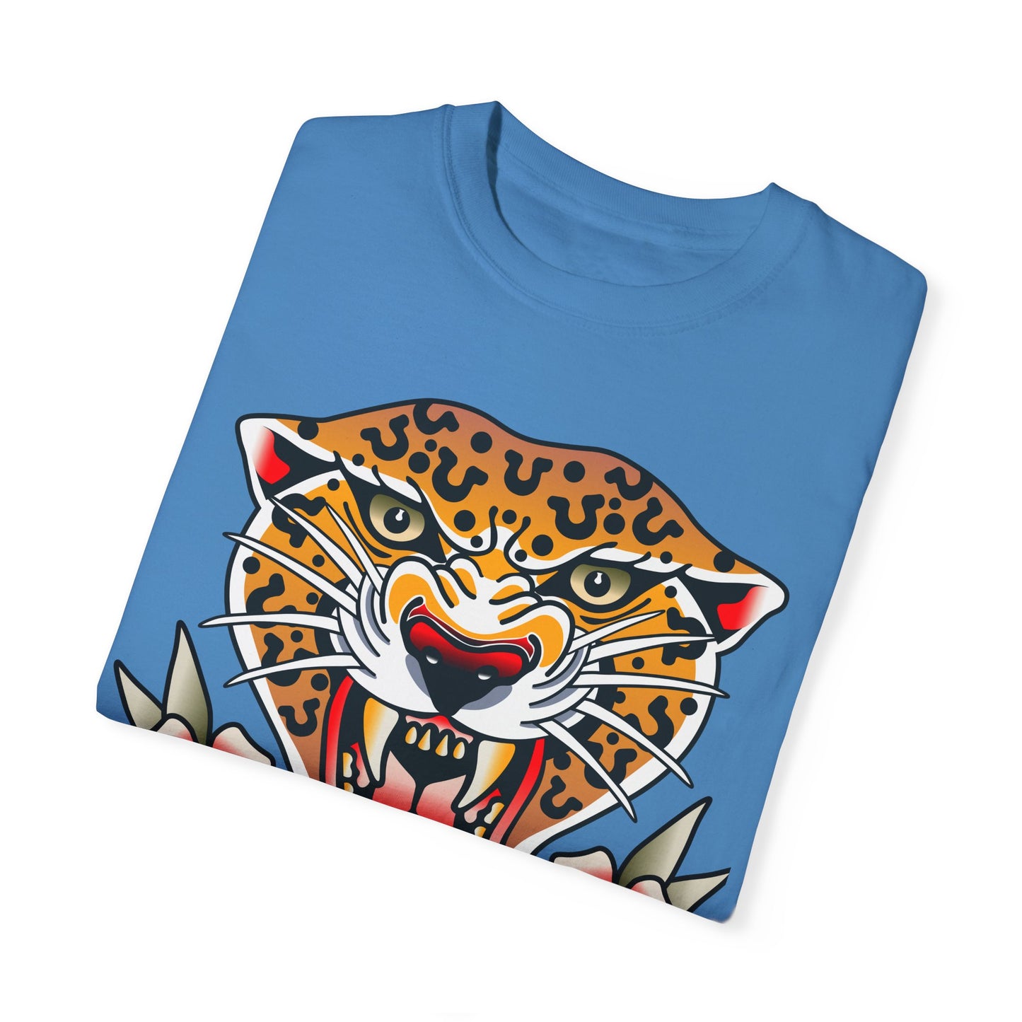 Cheetah Unisex Garment-Dyed T-shirt