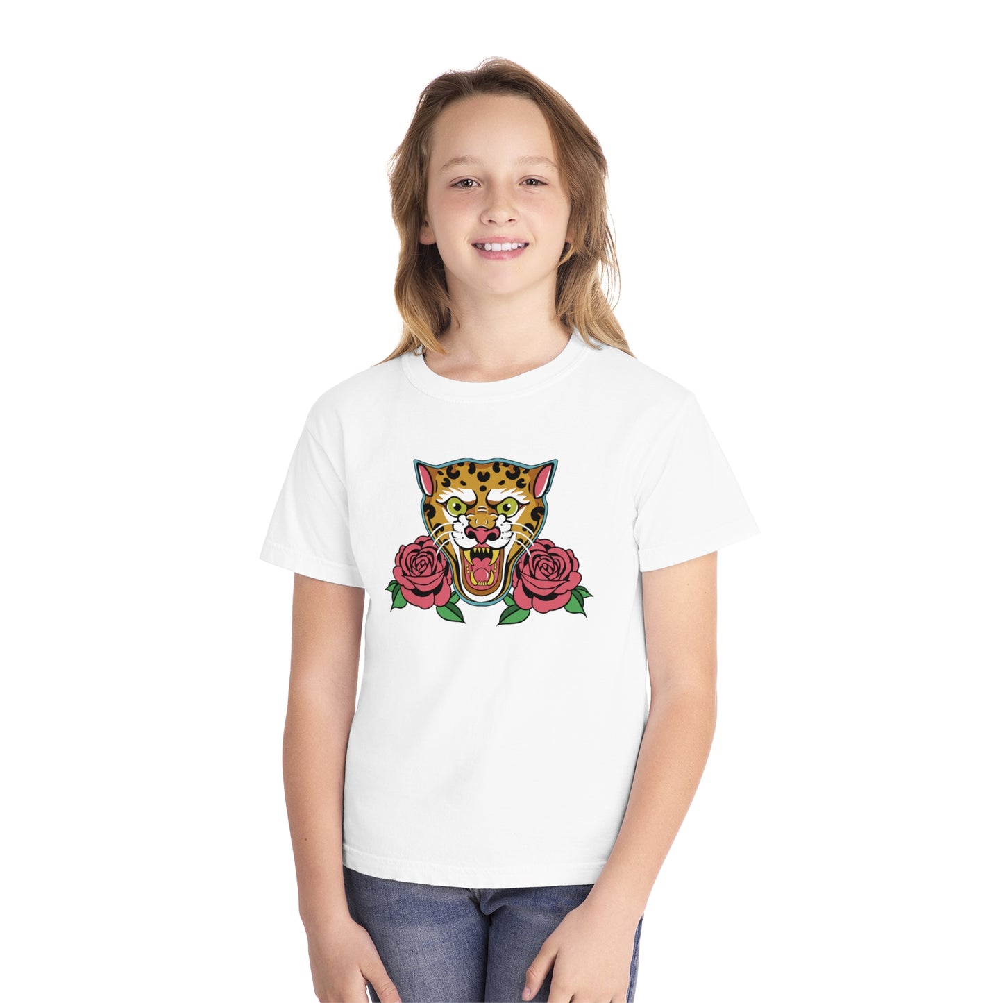 Leopard Youth Color Comfort Tshirt