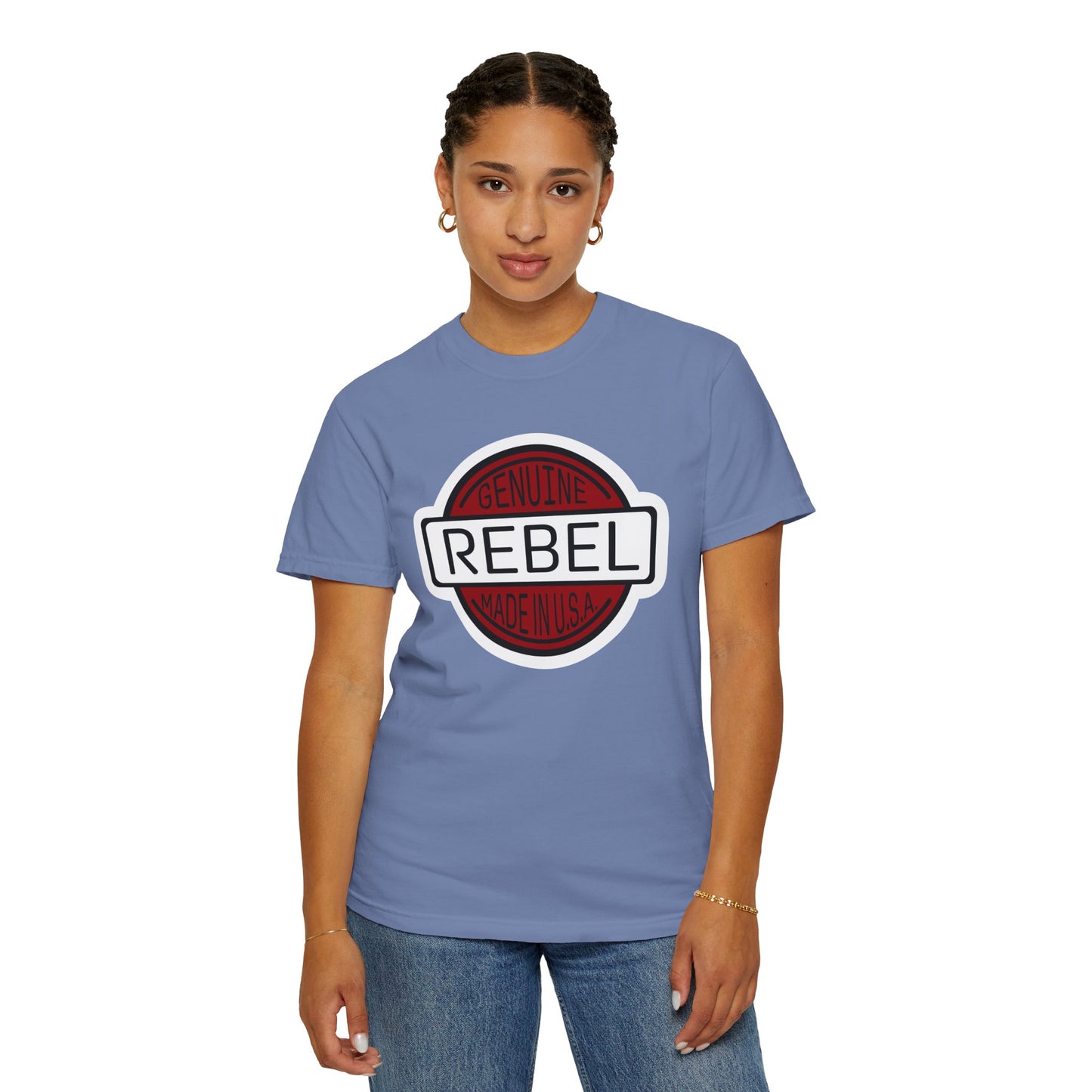 Rebel Unisex Garment-Dyed T-shirt