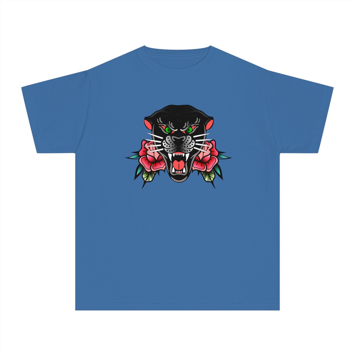 Black Panther Youth Color Comfort Midweight Tee