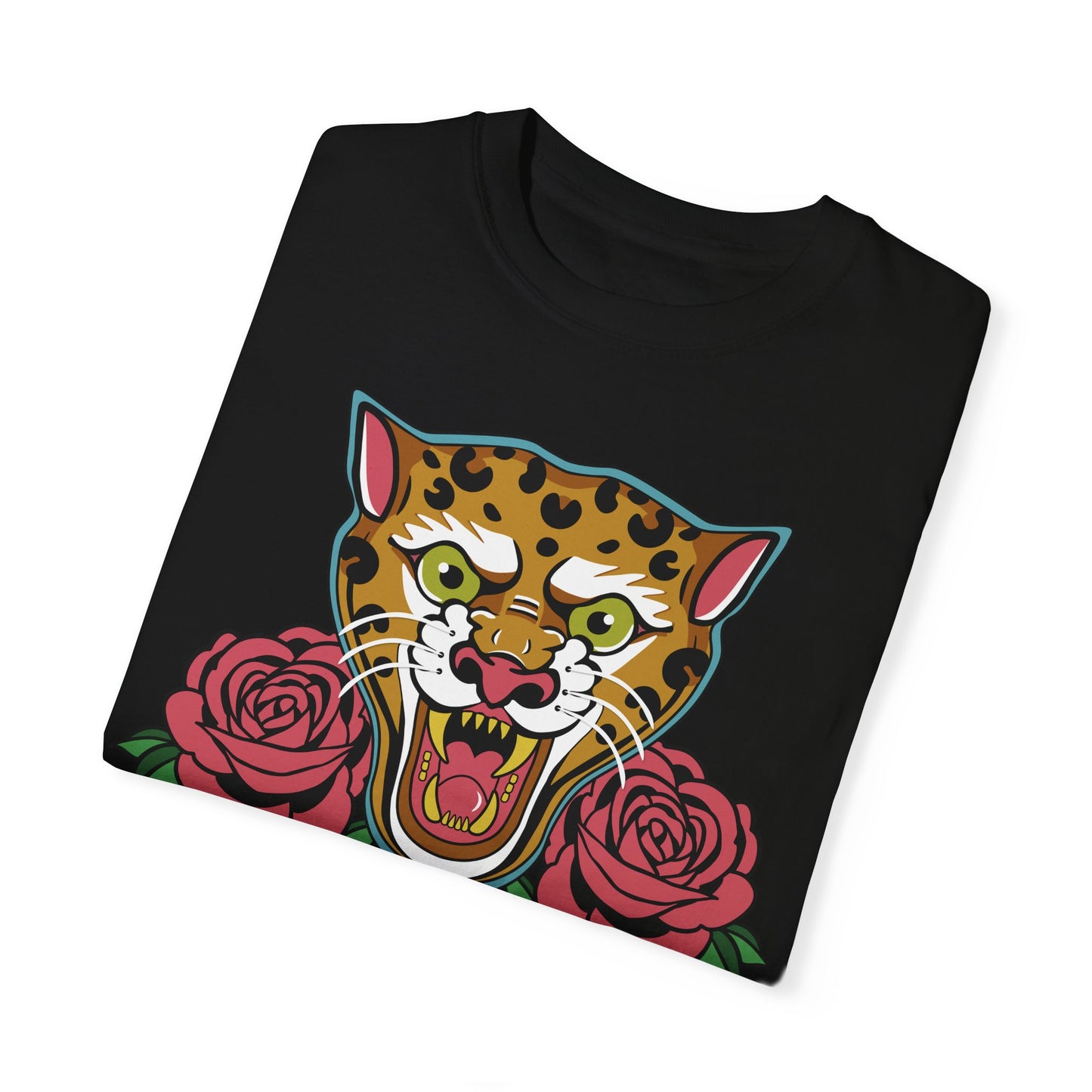 Leopard Unisex Garment-Dyed T-shirt