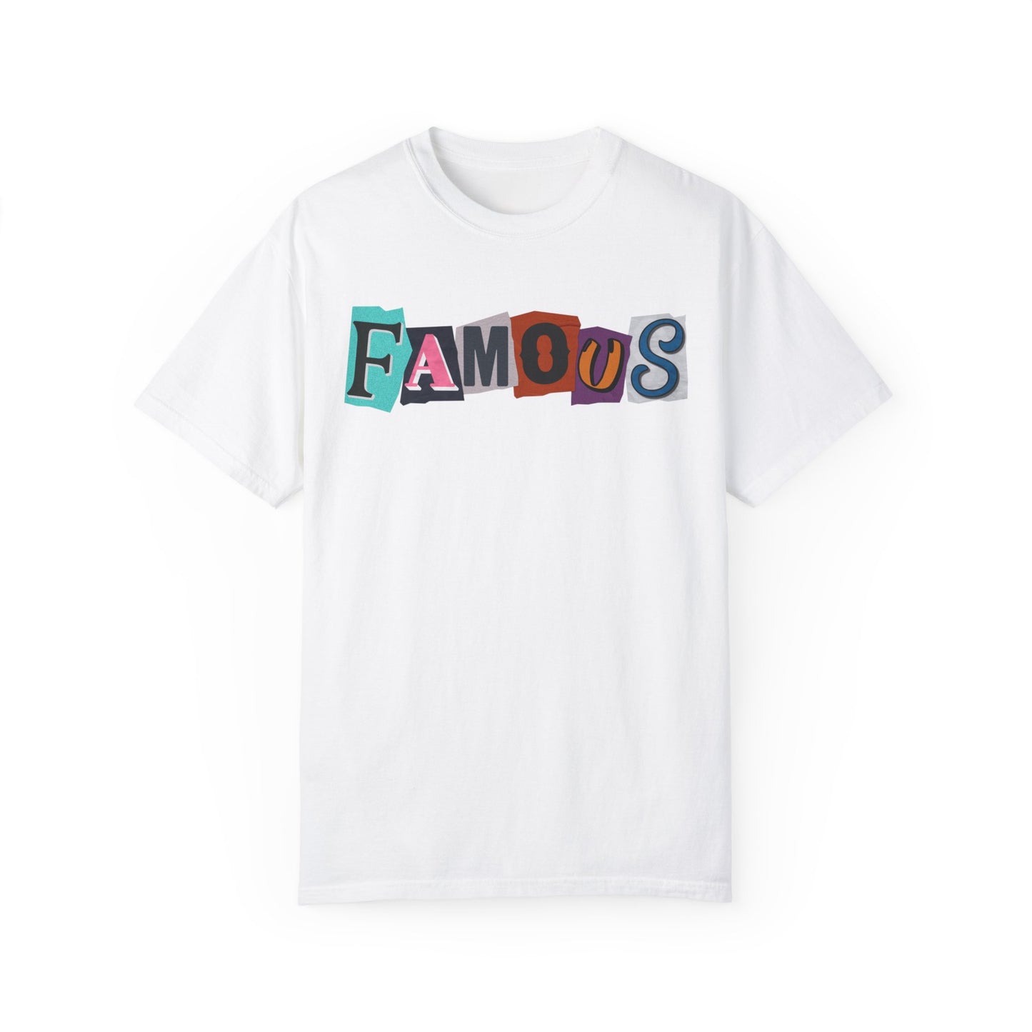 Famous Ransom Note Unisex Tshirt