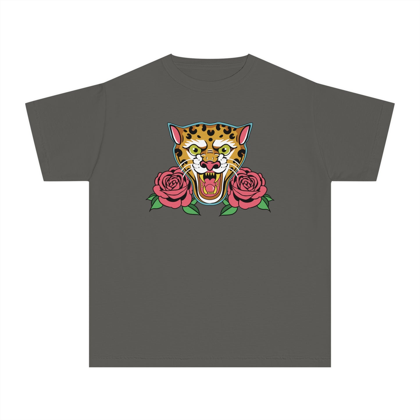 Leopard Youth Color Comfort Tshirt