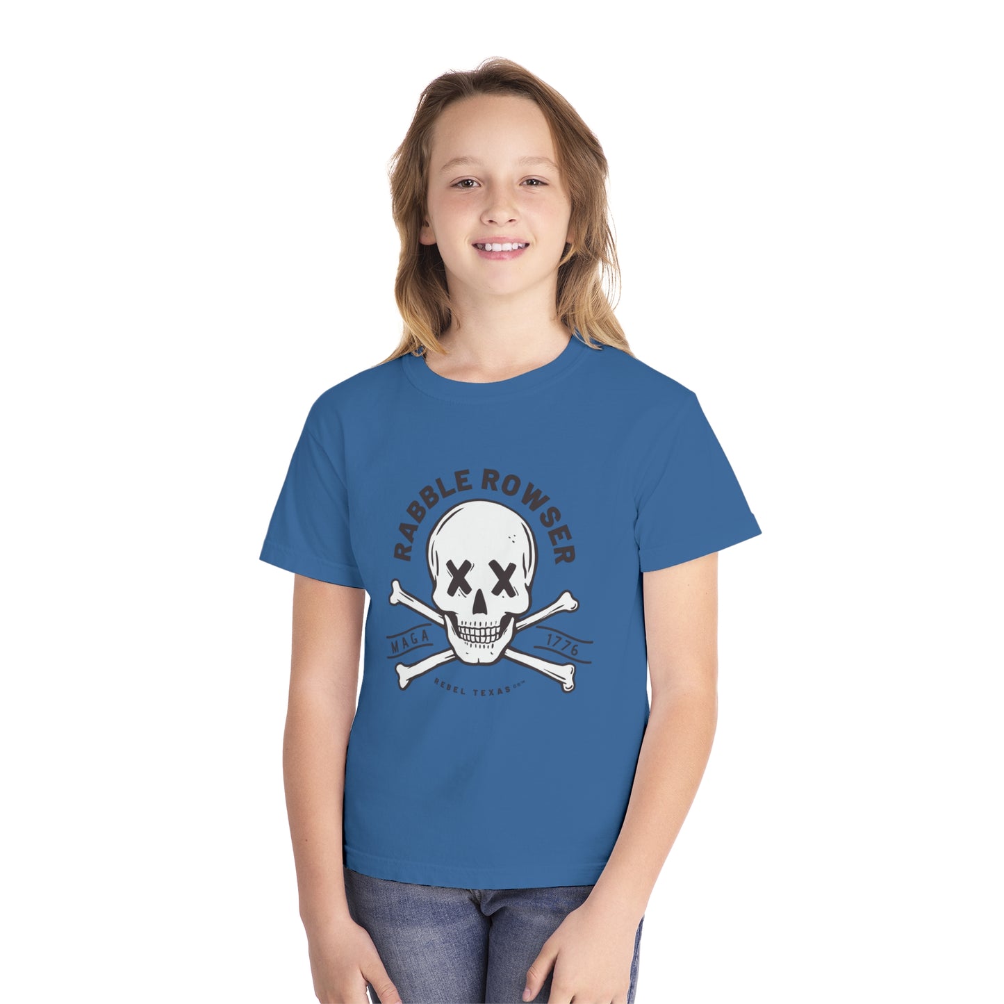 Rebel Skull Youth Midweight Tee