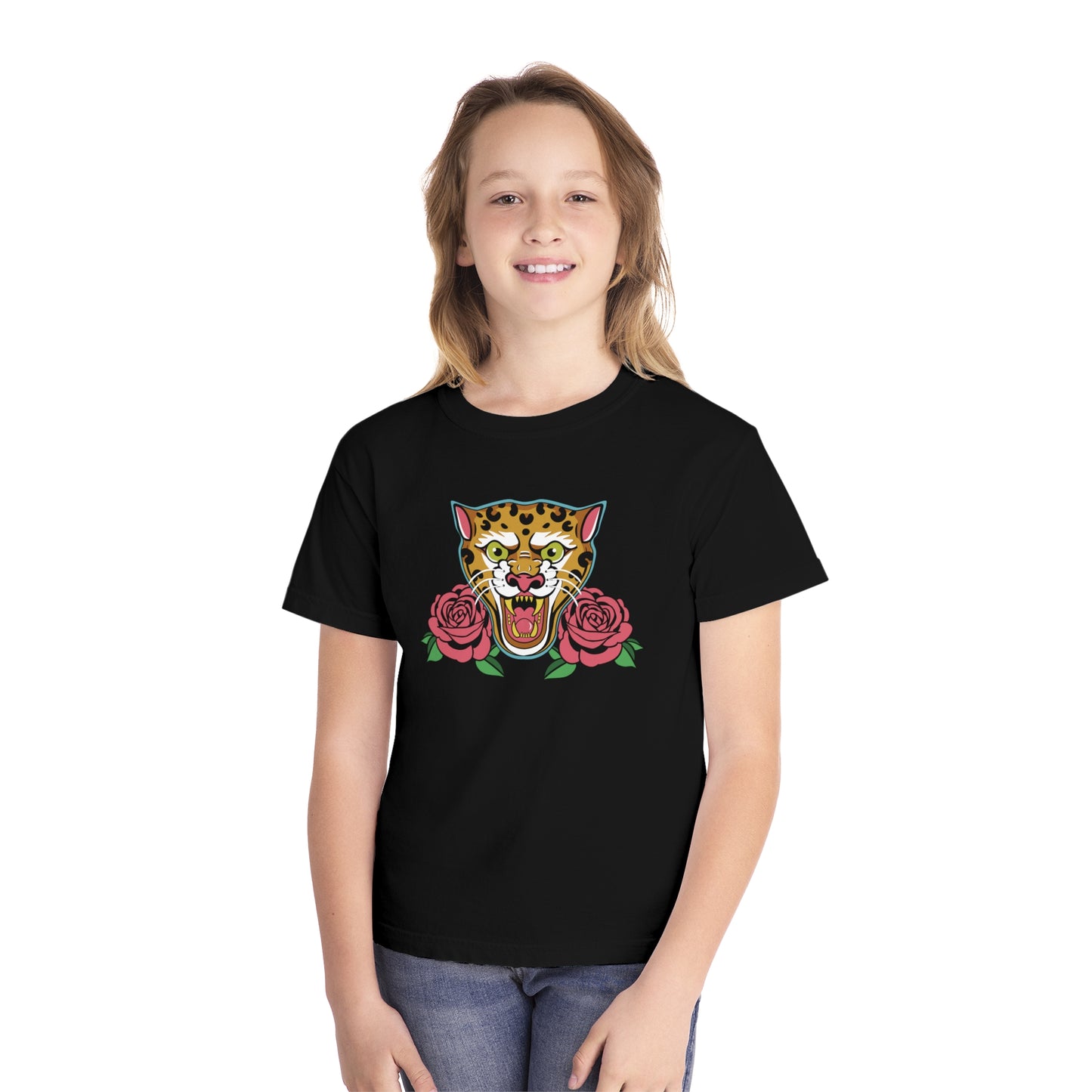 Leopard Youth Color Comfort Tshirt