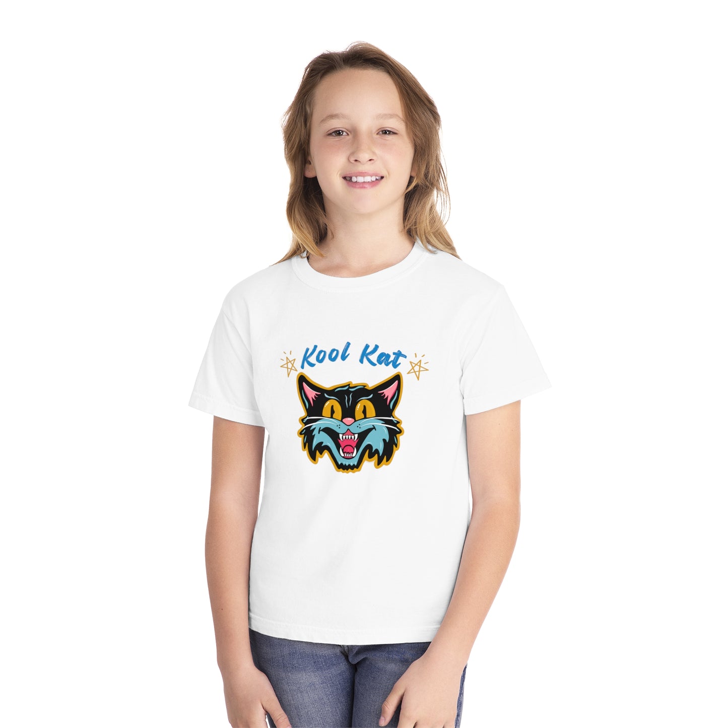 Kool Kat Youth Comfort Colors Tshirt