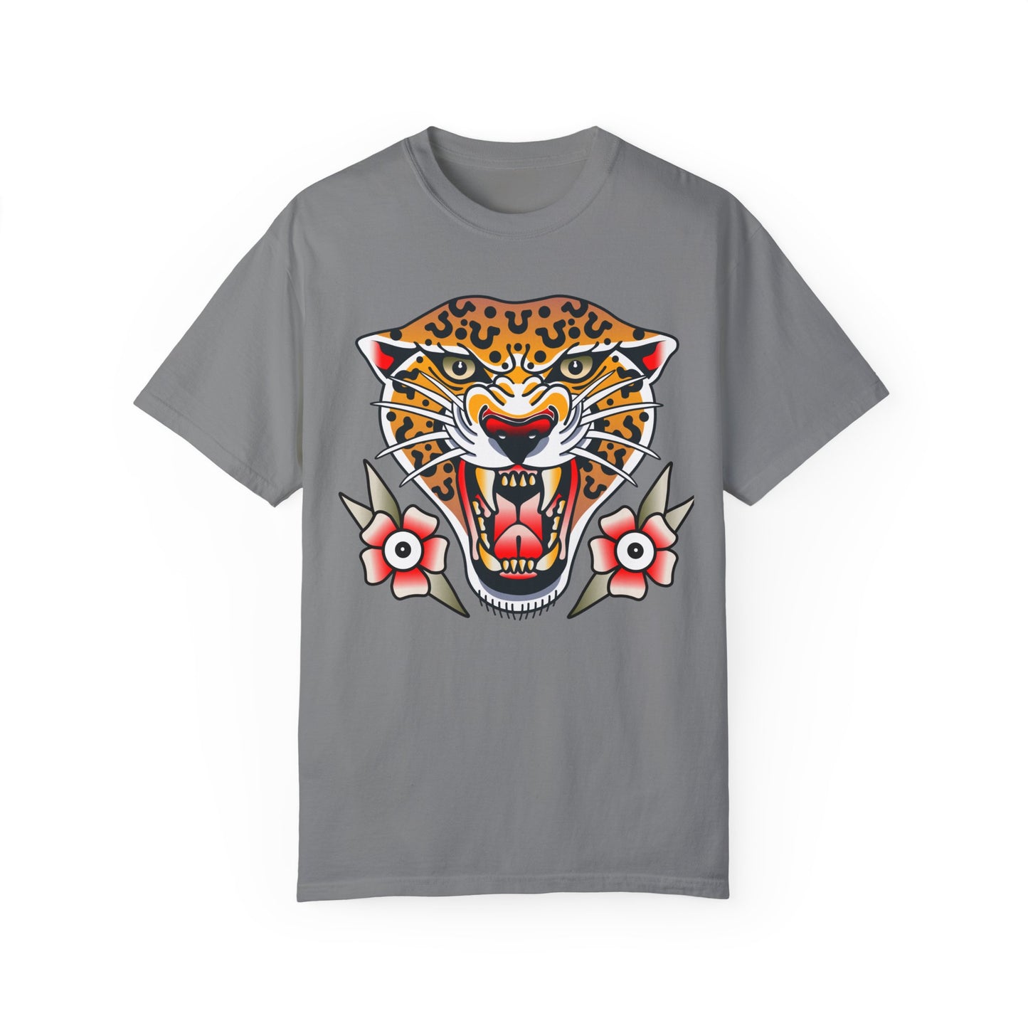 Cheetah Unisex Garment-Dyed T-shirt