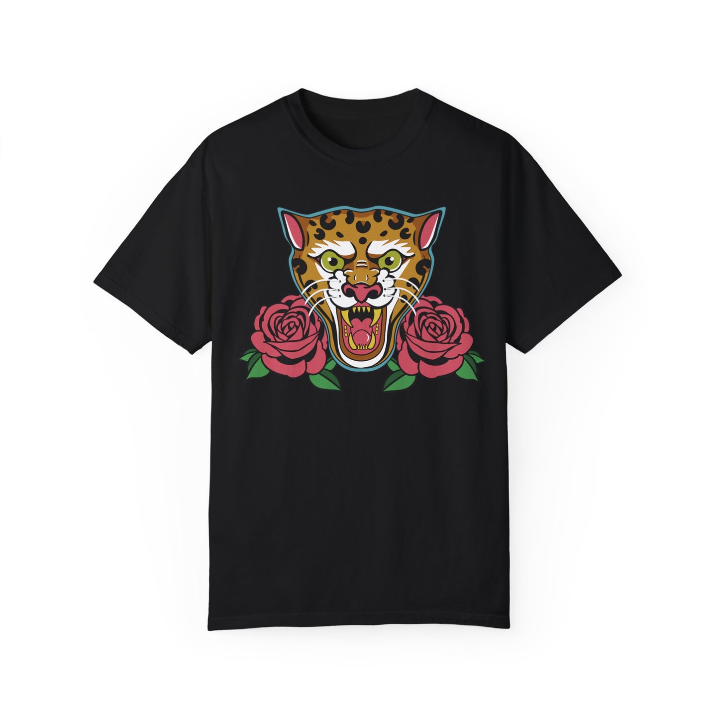 Leopard Unisex Garment-Dyed T-shirt