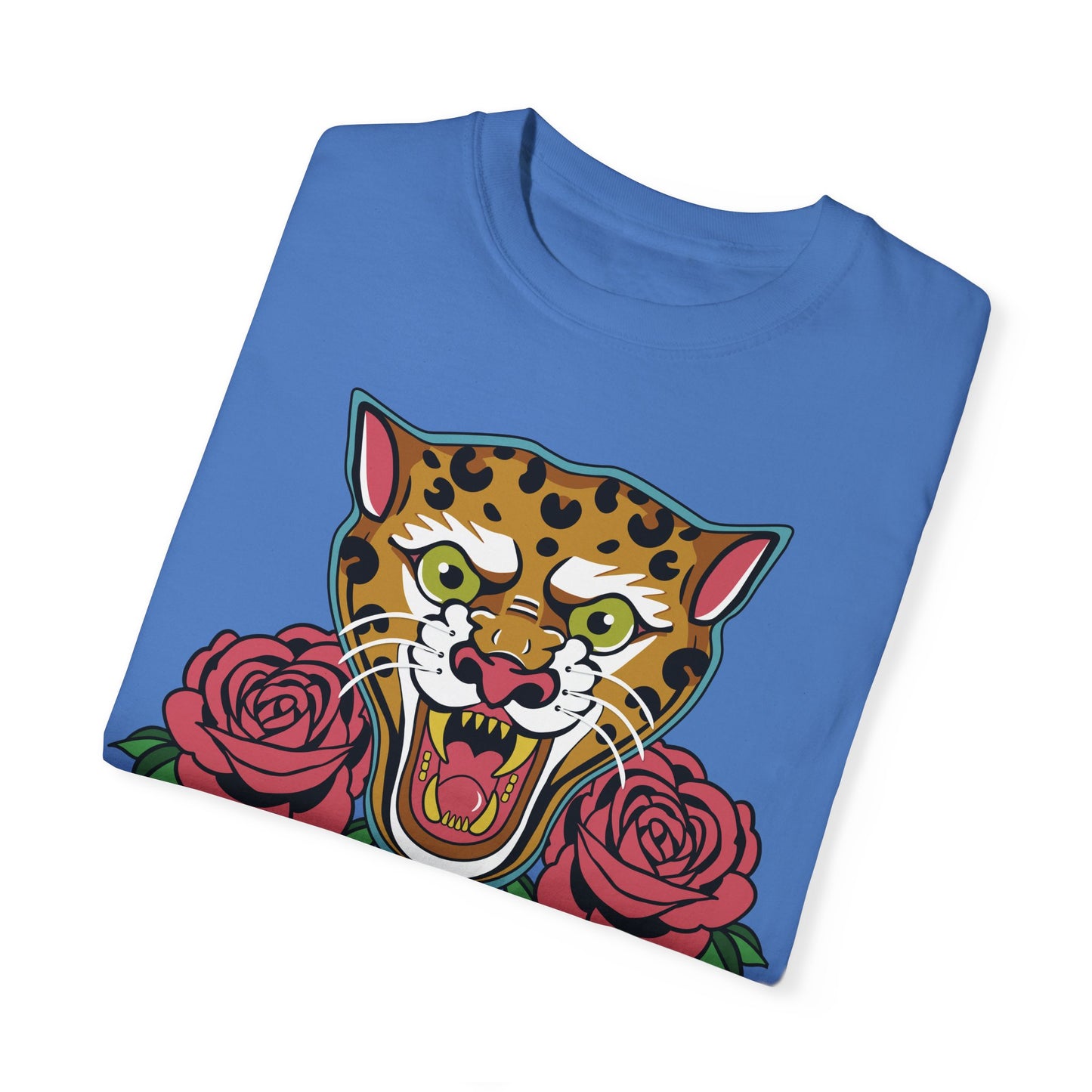 Leopard Unisex Garment-Dyed T-shirt