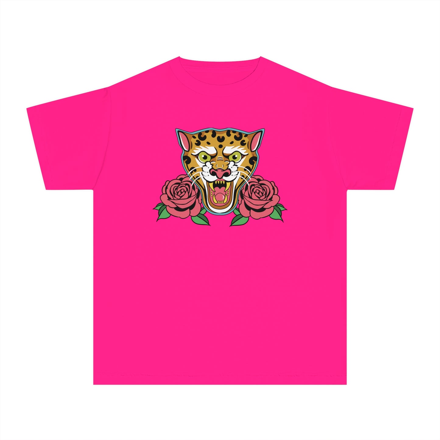 Leopard Youth Color Comfort Tshirt