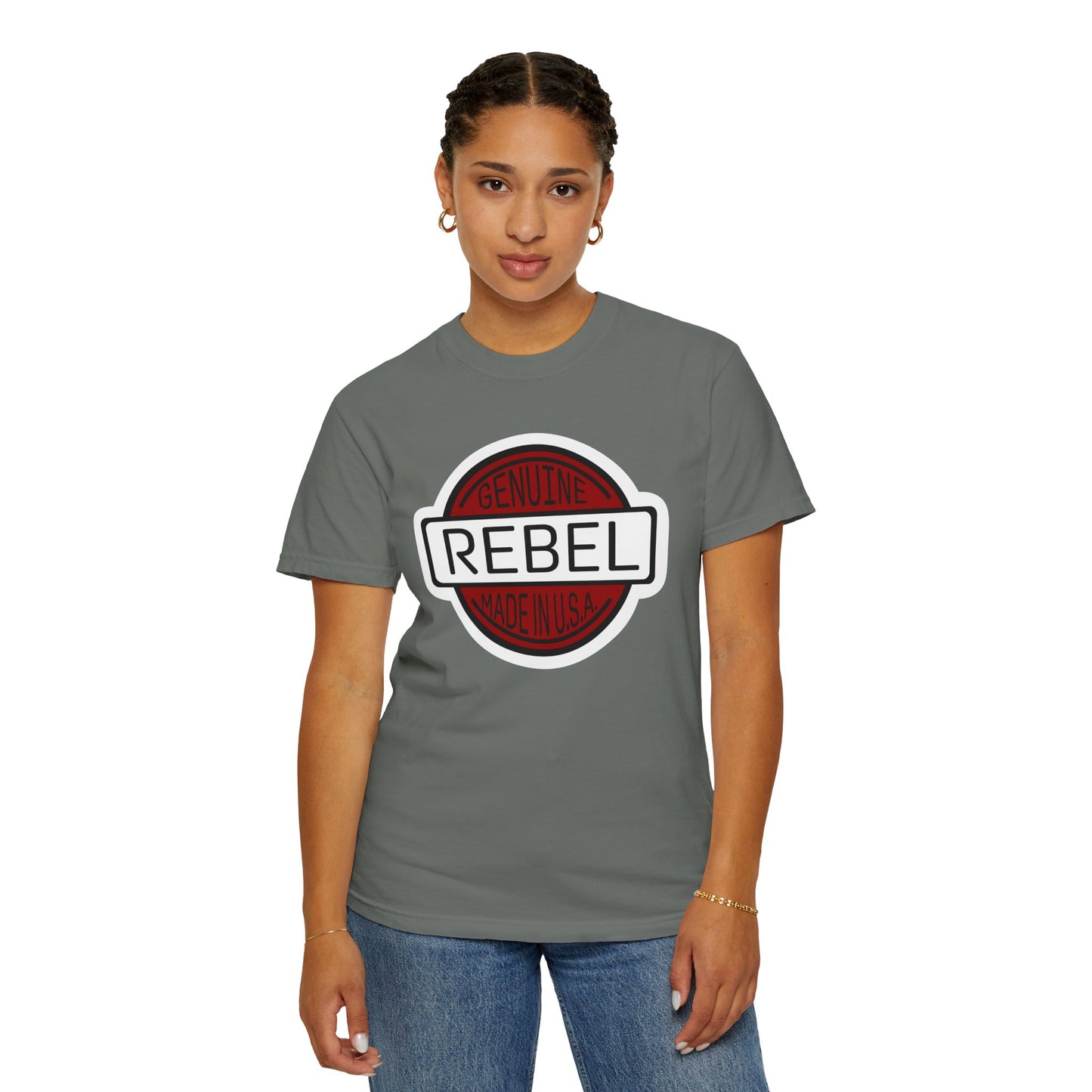 Rebel Unisex Garment-Dyed T-shirt