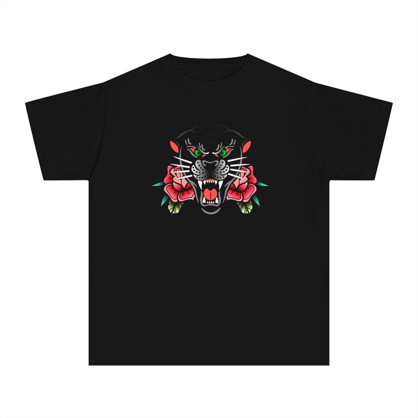 Black Panther Youth Color Comfort Midweight Tee