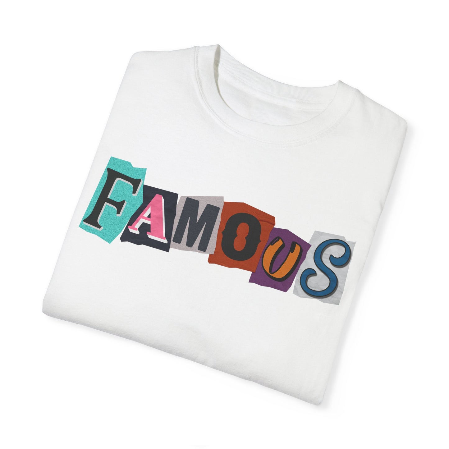 Famous Ransom Note Unisex Tshirt