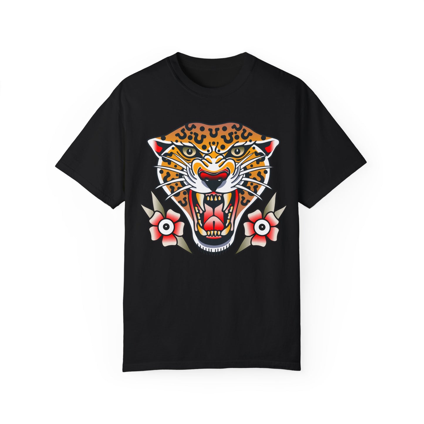 Cheetah Unisex Garment-Dyed T-shirt