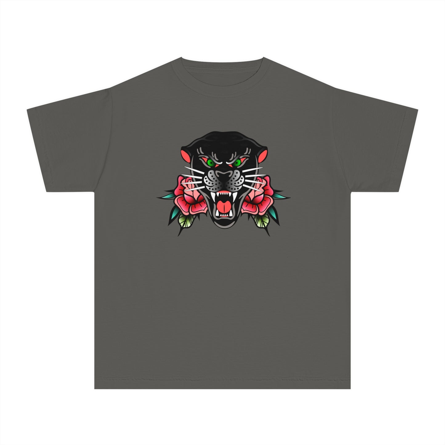 Black Panther Youth Color Comfort Midweight Tee