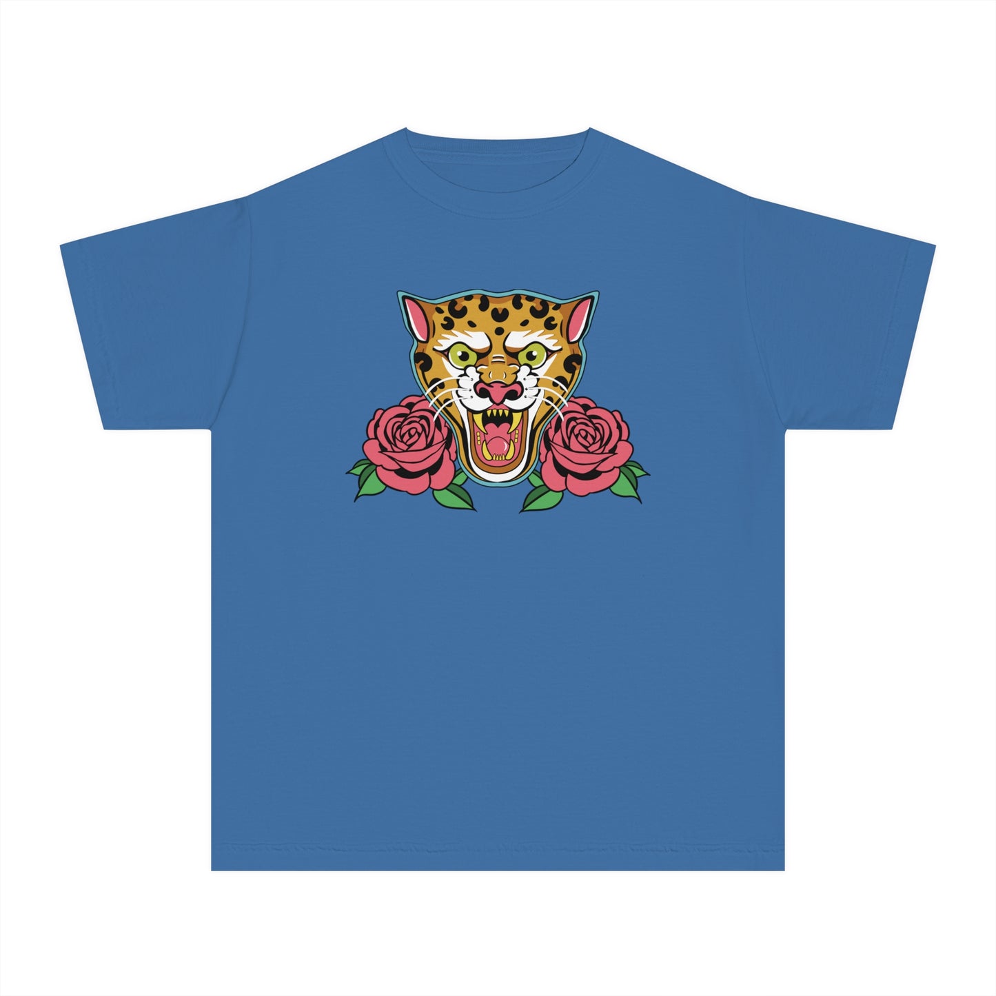 Leopard Youth Color Comfort Tshirt