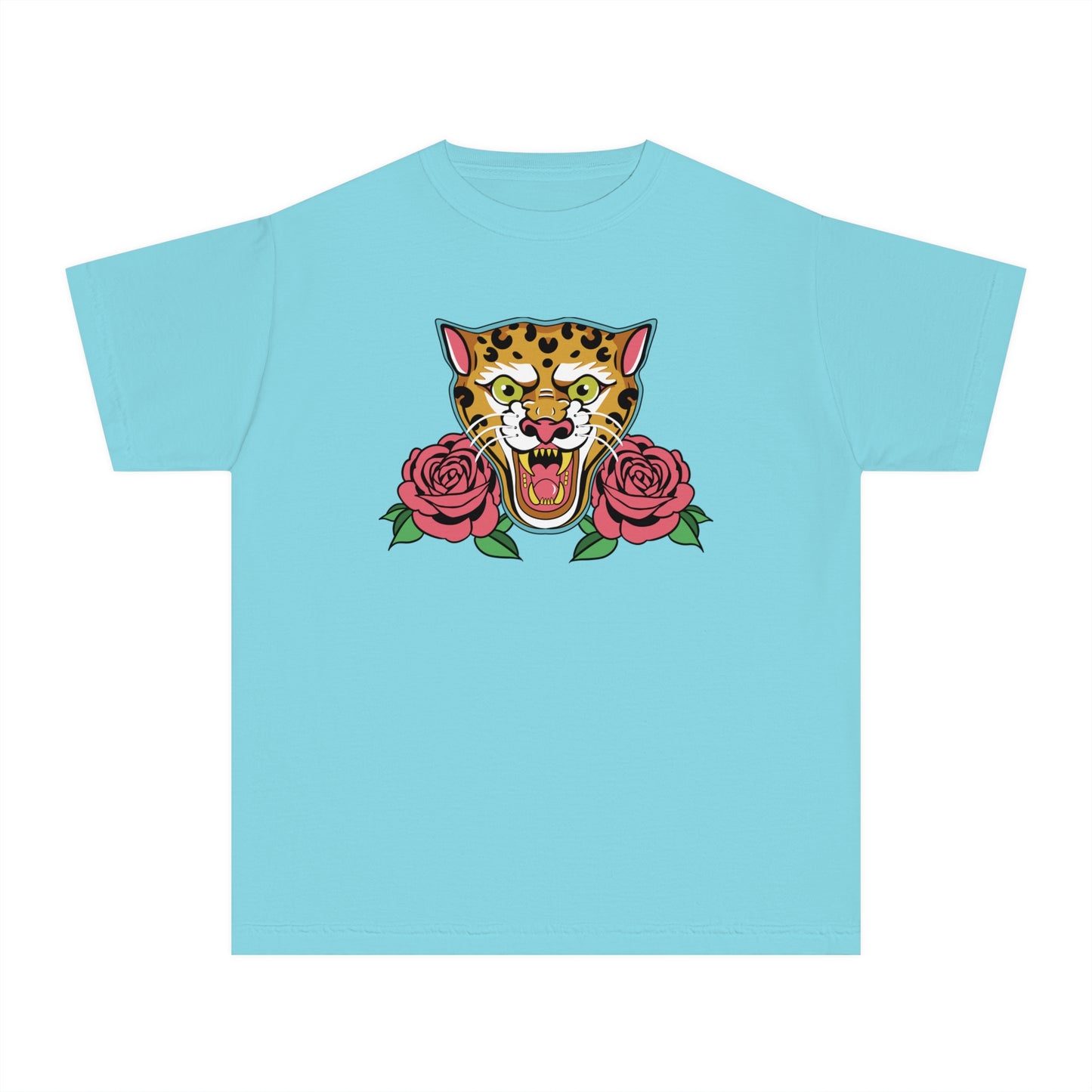 Leopard Youth Color Comfort Tshirt