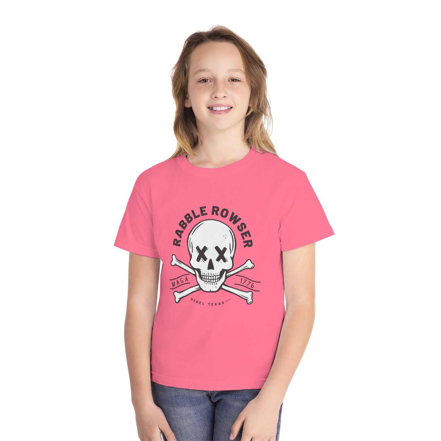 Rebel Skull Youth Midweight Tee