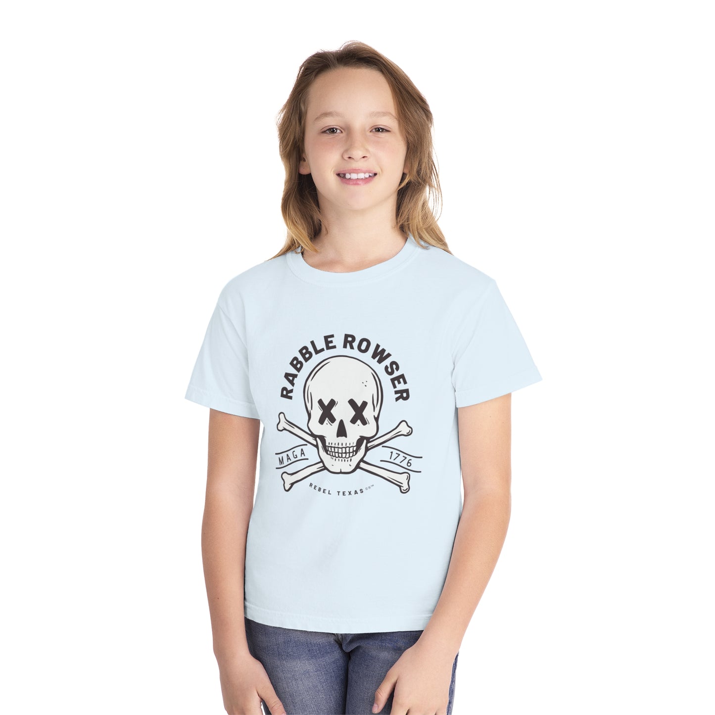 Rebel Skull Youth Midweight Tee